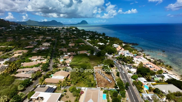 Terrain 1 177 m² à Tamarin -