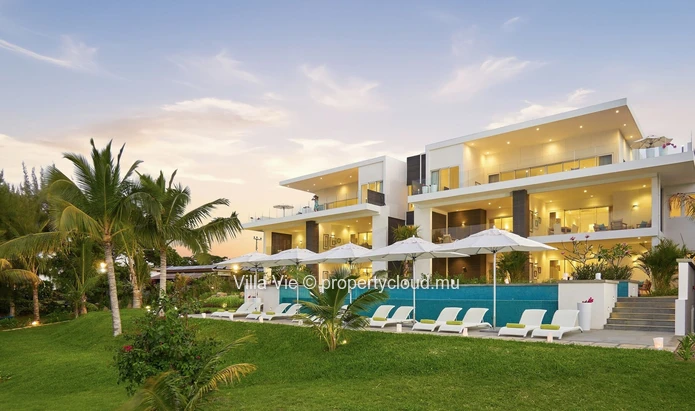 Cap Malheureux - Appartement de 3 chambres avec piscine commune et vue mer