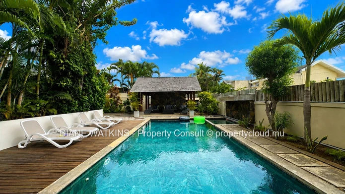 Sea-View Furnished Duplex Apartment for Rent in Tamarin