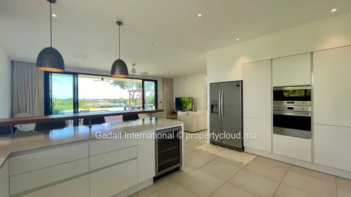 Luxury villa with sea view in Tamarin | contemporary luxury villa in Mauritius