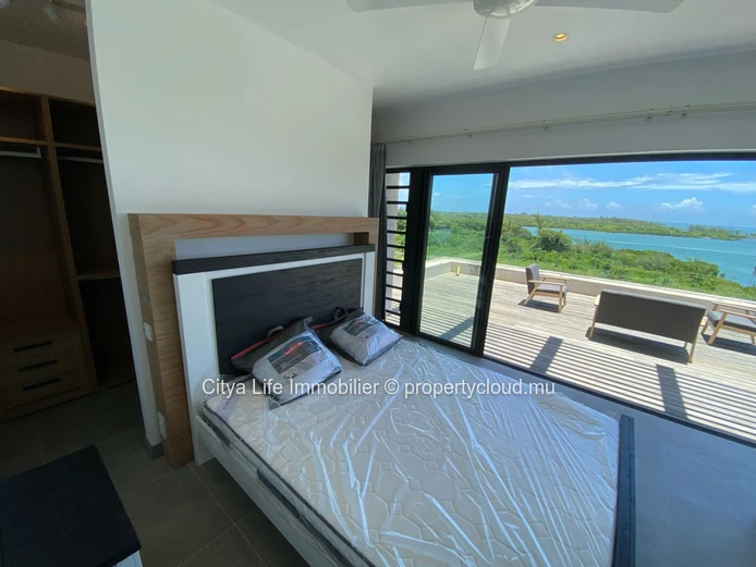 Penthouse avec vue mer