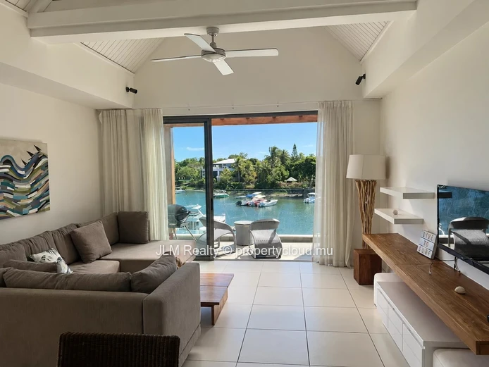 Superb penthouse with marina access for sale in Black River, Mauritius