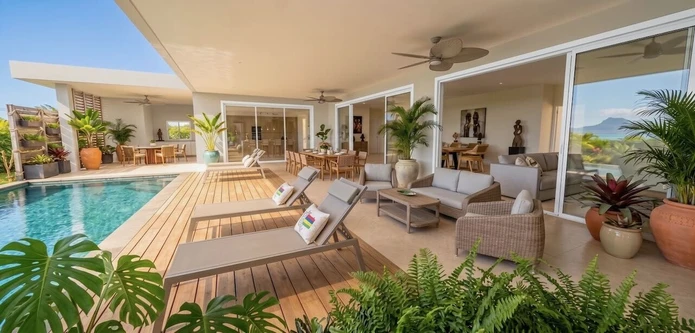 Excellente situation géographique, entre Vale et Grand Baie, projet local, vente sur plan; Lotissement de prestige co...