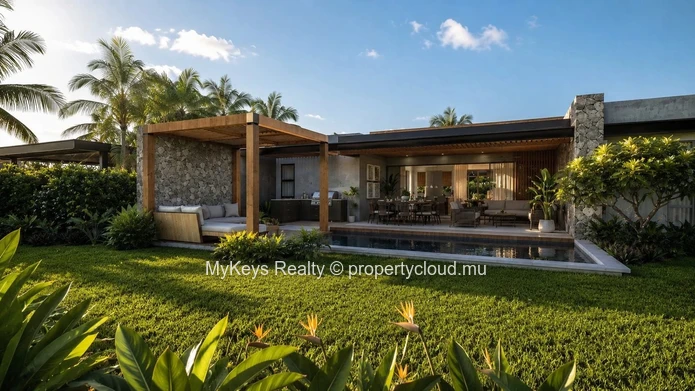 Villa 4 Chambres A Vendre - Palmaris Villas, Riviere Noire