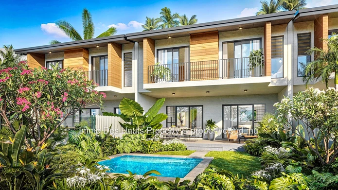 Duplex  de 3 chambres en vente Flic en Flac 
