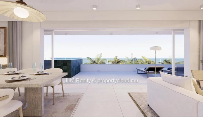 For Sale – Prestigious Penthouse in a Beachfront Residence in Balaclava, Mauritius
