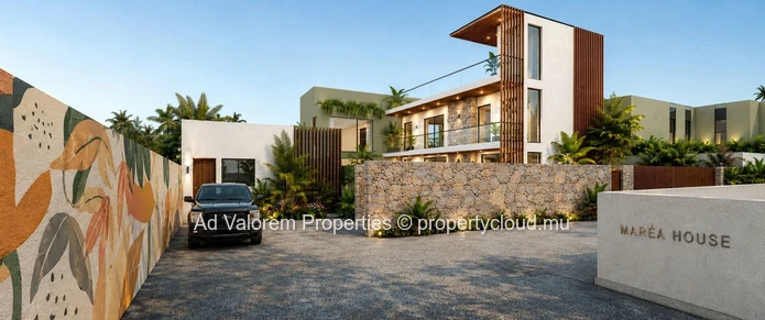 Villa contemporaine d’exception au cœur de La Balise Marina – Rivière Noire!