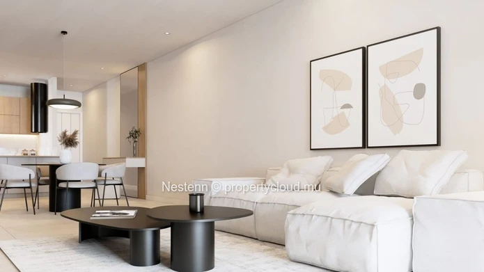 Un appartement avec un style de vie côtier au cœur de la ville