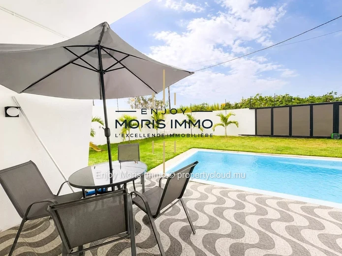 Modern 3-bedroom villa with pool in Grand Baie
