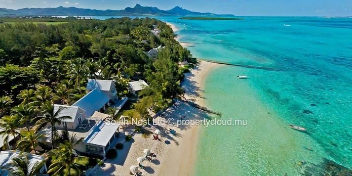 Appartement 3 chambres rez-de-chaussée dans une région préservée avec un accès à la plage. 