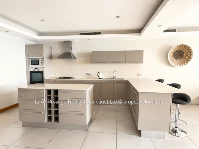 Luxury 3-Bedroom Penthouse for Rent in Pointe aux Biches | Panoramic Lagoon Views, Large Terrace & Communal Pool