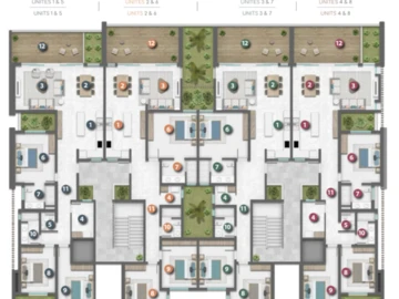 Appartement de 3 Chambres