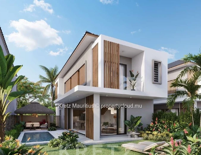 Le charme mauricien revisité dans une villa contemporaine