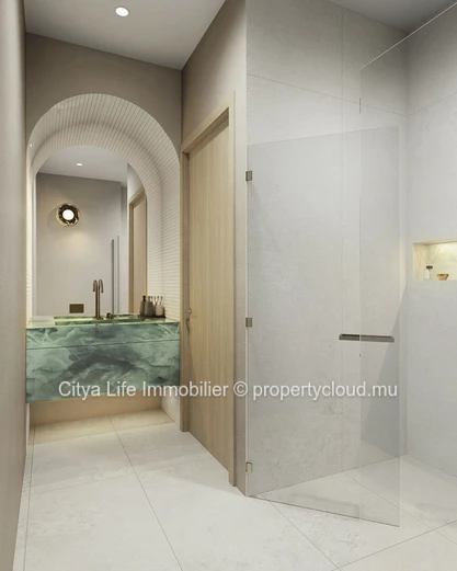 Appartement à vendre à Péreybère, 122m², 2 chambres, piscine commune, parking sécurisé, accès à la toiture, générateu...