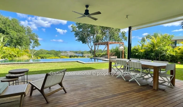 Luxury villa with sea view in Tamarin | contemporary luxury villa in Mauritius