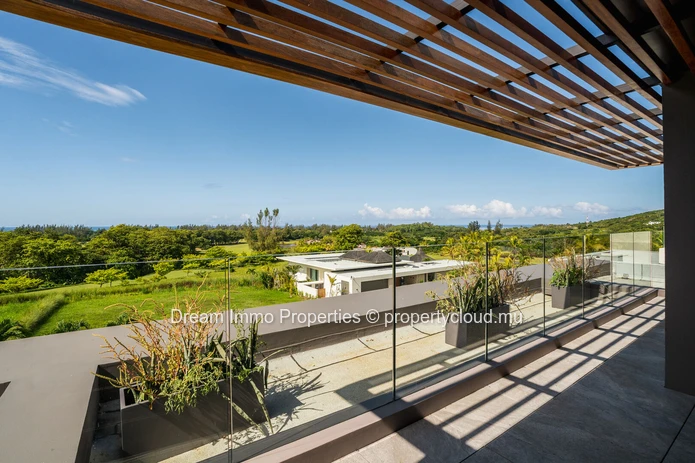 Élégantes villas de 4 chambres avec vue mer & golf dans un prestigieux domaine golfique à Bel Ombre – Ile Maurice