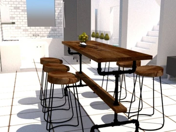 Townhouse, Duplex de 3 Chambres
