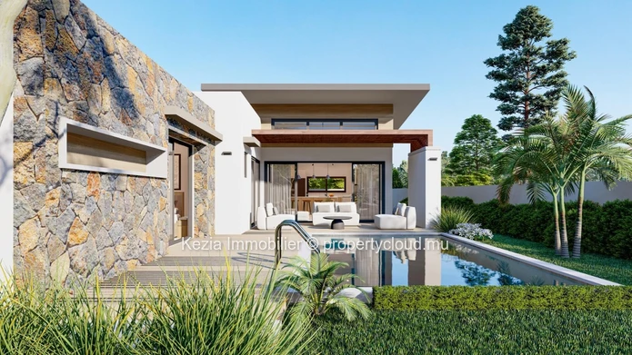 Propriété Au Style Contemporain Et Fonctionnel