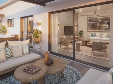 Penthouse de 3 Chambres