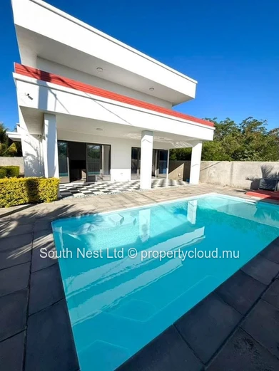 Villa familiale contemporaine de 4 chambres avec piscine privée - Mon Choisy