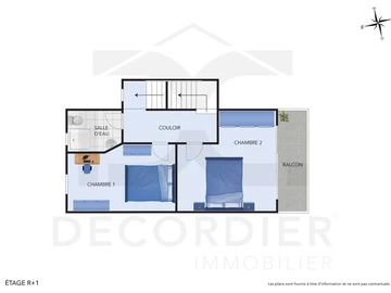 Maison de 3 Chambres