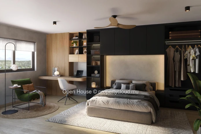 Appartement 1 chambre à vendre à Pointe aux Canonniers avec piscine