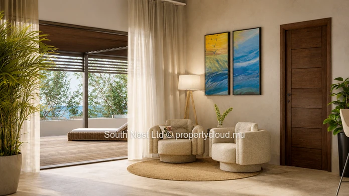 Là où le luxe rencontre l'océan | Penthouse d'exception en bord de mer à Riambel