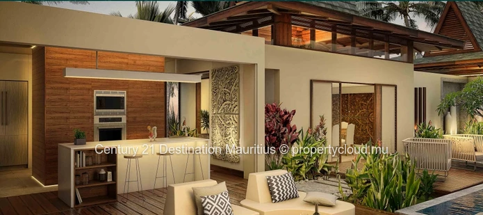 Villa exceptionnelle à Balaclava – 4 suites indépendantes disposées autour d’une piscine centrale
