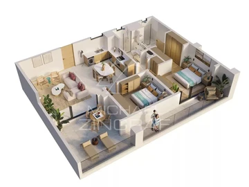 2 Bedroom Apartment
