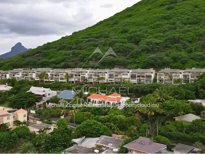 Île Maurice – Élégant appartement de 3 chambres avec vue panoramique sur l’océan à Tamarin