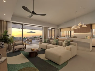 Penthouse de 3 Chambres