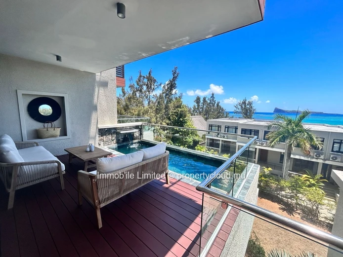 A vendre duplex dans une résidence privée à Bain Boeuf