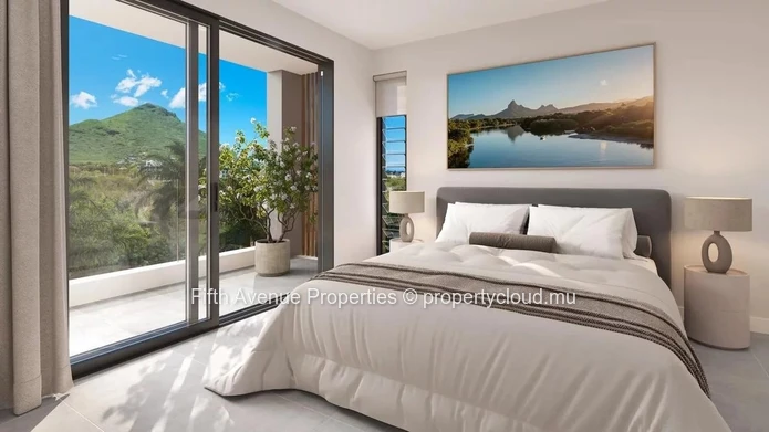 RIVIÈRE NOIRE – Magnifique appartement 2 chambres – Vue sur les Montagnes