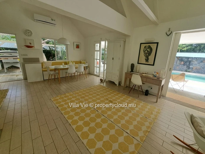 Pointe aux Canonniers - Maison typique mauricienne de 3 chambres avec piscine (Mandat exclusif)