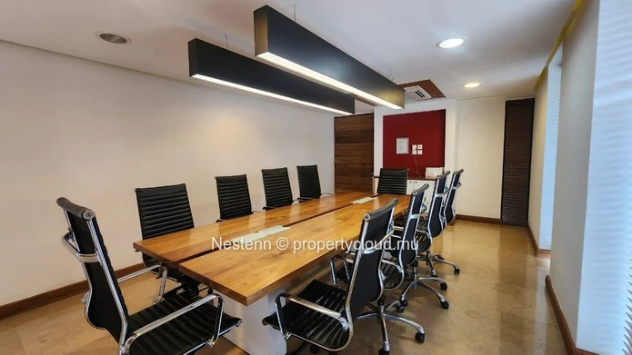 Modern office in Ebène with air conditioning garage private lift and close to amenities ideal for your business needs.