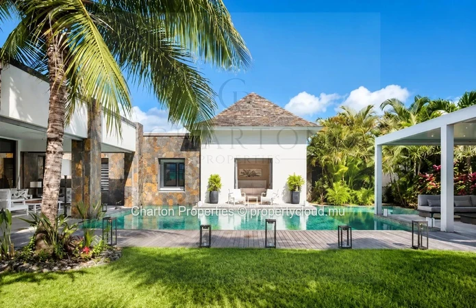 Villa contemporaine de 4 chambres avec bureau et jardin paysager - Grand Baie