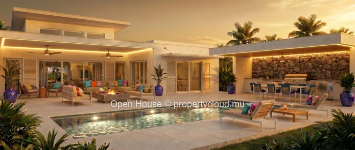 Villa de prestige 4 chambres avec piscine à Trou aux Biches
