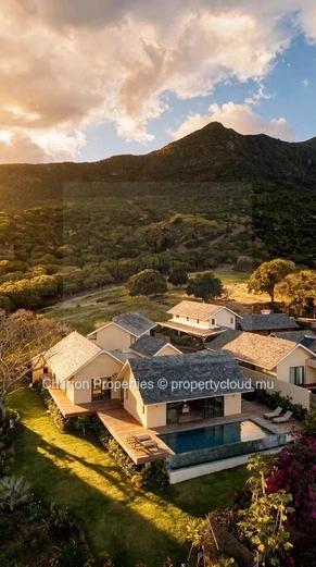 Signature villa with panoramic sea view on the heights of the Palmyre estate