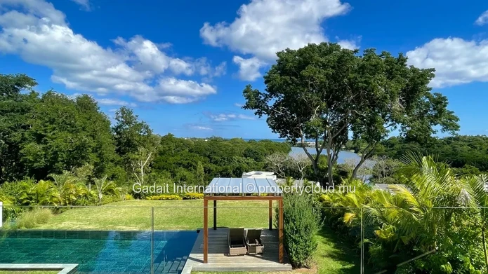 Luxury villa with sea view in Tamarin | contemporary luxury villa in Mauritius