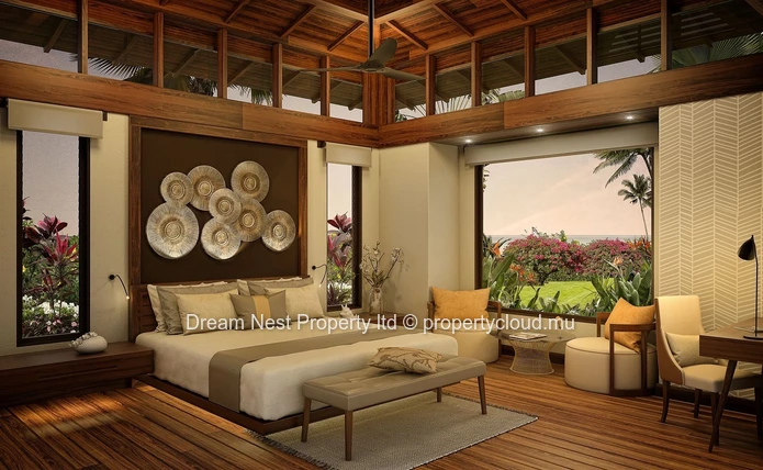 Tropical Elegance – 4-Bedroom Villa Steps from the Beach in North Mauritius