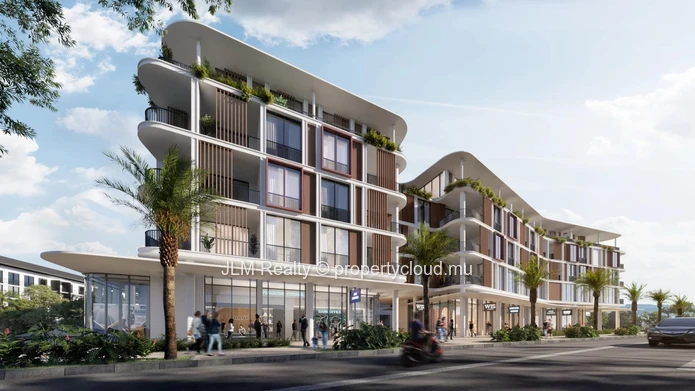 Appartement Moderne d’Une Chambre au Premier Étage à 2 Minutes de la Plage de Grand Baie, Île Maurice