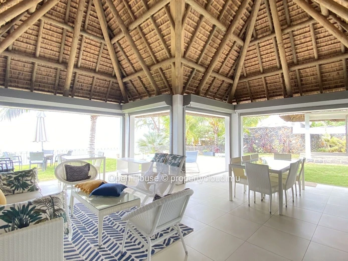 Waterfront 3-Bedroom Villa for Rent in Grand Baie with Private Pool