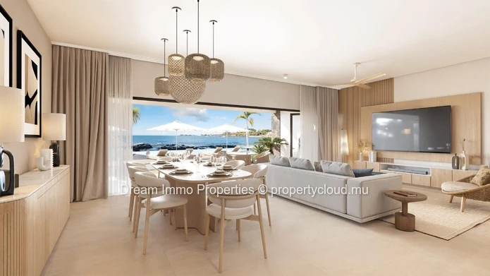 Penthouse D'exception Vue Mer & En Bord De Mer A Pereybere - Ile Maurice