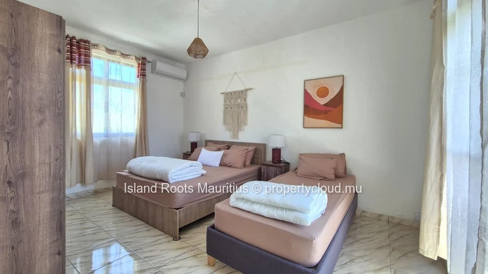 Two bedrooms apartment for rent in Pereybere