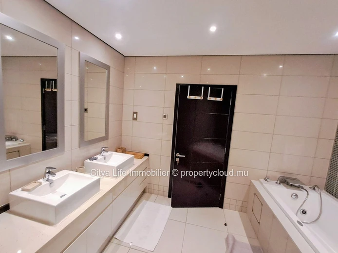 3-Bedroom Furnished Apartment for Rent in Grand Baie with Pool