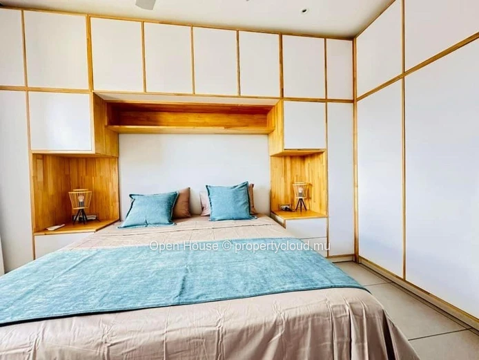 Location meublée - Penthouse 2 chambres - rooftop avec piscine privée - POINTE AUX CANONNIERS.