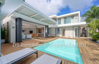 À Vendre • Villa D’Exception 4 Suites En Résidence Pds À Grand Baie