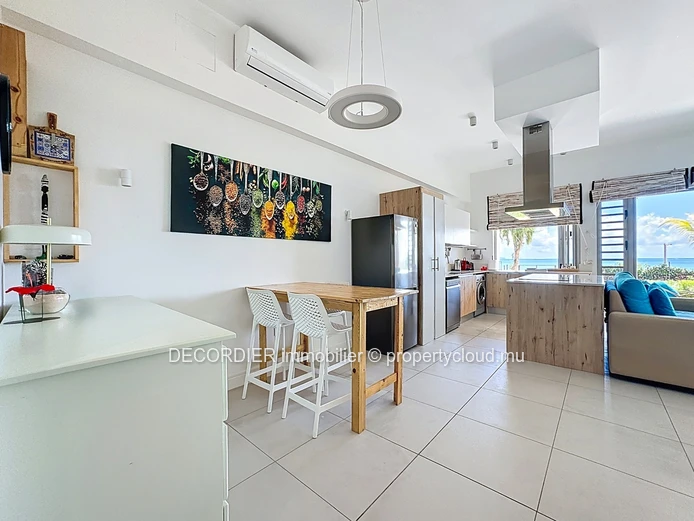 Appartement pied dans l'eau à Grand-Gaube