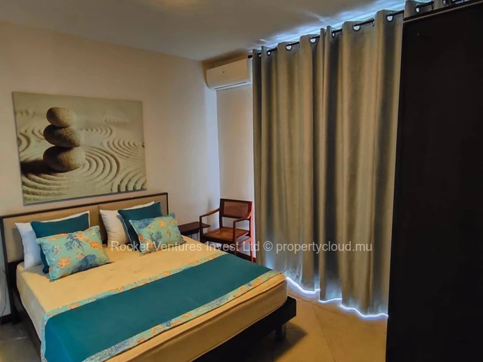 Location: Appartement 3 chambres, 2 salles de bains à Pereybere, Grand Baie - Piscine et Front de mer