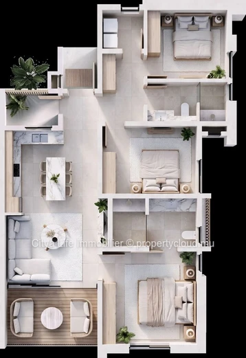 Apartment with Club House for Sale
